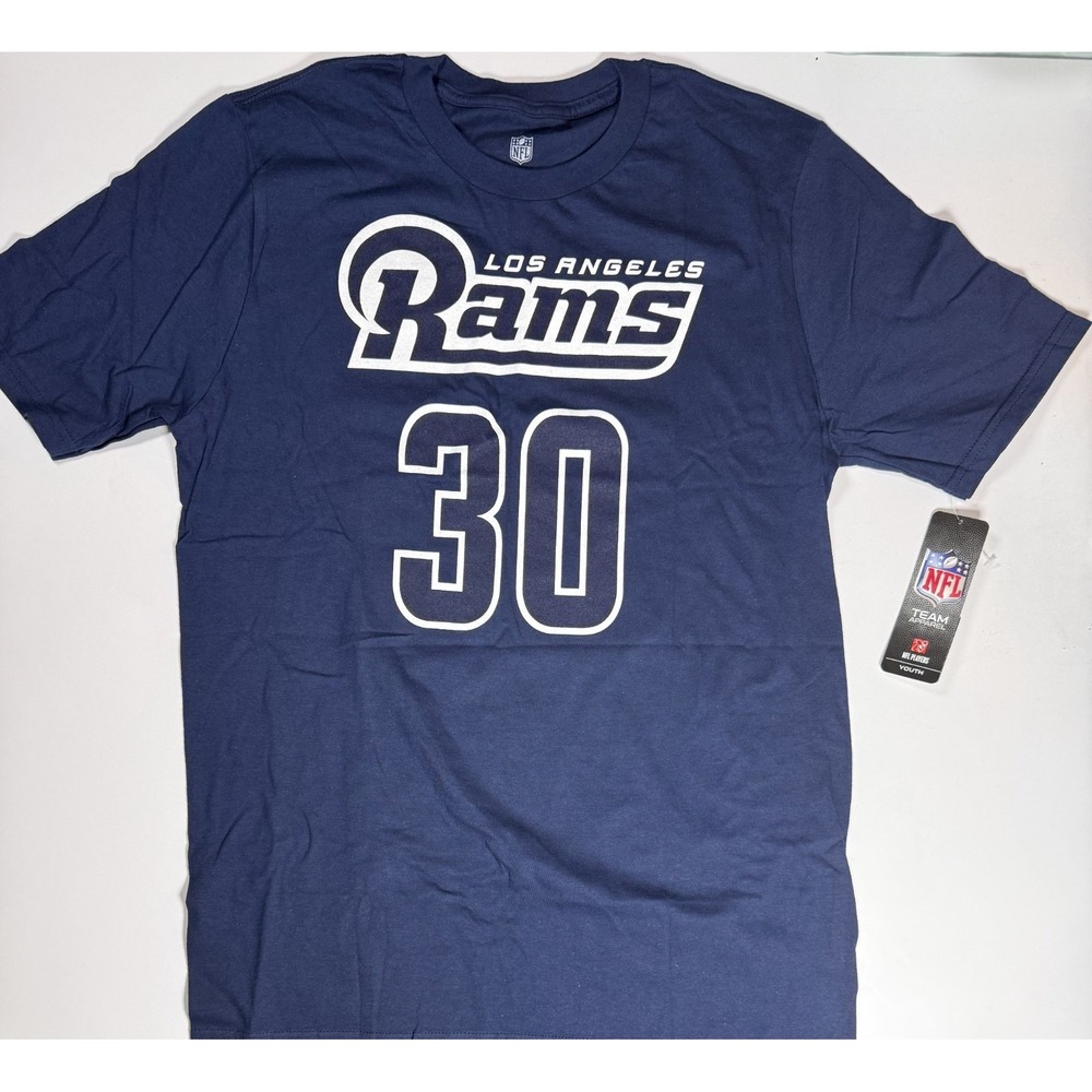 NWT Los Angeles Rams Gurley II #30 NFL Youth T Shirt Size XL